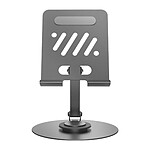 wiwu Support Bureau Ordinateur Tablette Smartphone Réglable Base Antidérapante Gris