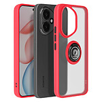 Avizar Coque pour Honor 400 avec Support Anneau et Fixation Magnétique Rouge