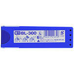 NT CUTTER Etui de 6 Lames de rechange BL 300, largeur de lame: 18 mm