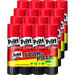 PRITT Pack Eco de 4 Bâtons de colle 22g Naturelle sans solvant x 4