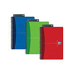OXFORD Office Cahier à spirale, A4, quadrillé, 100 pages x 10
