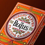 The Beatles - Jeu de cartes The Beatles Orange Version