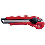 NT CUTTER Cutter L 550 P, boîtier en plastique, lame 18 mm, rouge