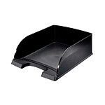 LEITZ Corbeille à courrier PLUS JUMBO Hauteur 103mm Noir