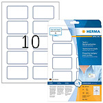 HERMA Etiquettes badges SPECIAL 80 x 50 mm, soie d'acétate