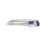 NT CUTTER Cutter iL 120 P, boîtier en plastique, bleu-transparent