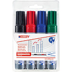 EDDING Marqueur pour Tableaux blancs 365 Etui de 4 Assorti 2-7 mm EDDING Marqueur pour Tableaux blancs 365 Etui de 4 Assorti 2-7 mm