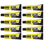 UHU colle forte universelle transparente, avec solvant, 125g x 10