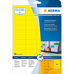 HERMA Boîte 960 Etiquettes 20 feuilles A4 SuperPrint 45,7 x 21,2 mm avec bord Jaune HERMA Boîte 960 Etiquettes 20 feuilles A4 SuperPrint 45,7 x 21,2 mm avec bord Jaune