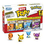 Pokémon - Pack 4 figurines Bitty POP! Pokémon Series 2 2 cm
