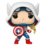 Marvel - Figurine POP! Cap-Gwen 9 cm