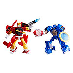 Sonic the Hedgehog x Transformers - Pack 2 figurines Wingtail & Blue Booster 13 cm