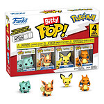 Pokémon - Pack 4 figurines Bitty POP! Pokémon Series 3 2 cm