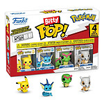 Pokémon - Pack 4 figurines Bitty POP! Pokémon Series 1 2 cm