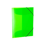 HERMA Chemise à élastiques, en PP, A4, vert fluo