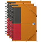 OXFORD MEETINGBOOK B5 160P 90g lignée 6MM couverture polypro x 3