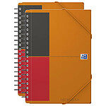 OXFORD MEETINGBOOK B5 160P 90g lignée 6MM couverture polypro x 2