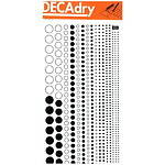 DECADRY Symboles Transferts (1 Feuille) SDD223F Noir