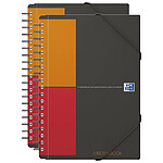 OXFORD MEETINGBOOK B5 160P 90g petits carreaux couverture polypro x 2