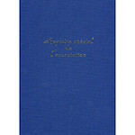 ELVE Registre Spécial de l'association 100 pages format 297 x 210 Bleu