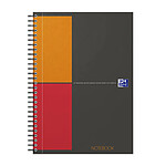OXFORD NOTEBOOK B5 Spiralé couverture rigide160P 80G Q5/5 gris