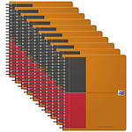 OXFORD Cahier ACTIVEBOOK Spiralé Polypro A5+ 160 pages 90g lignées x 10
