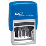 COLOP Tampon dateur Printer S220, bleu/gris