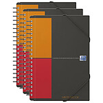 OXFORD MEETINGBOOK B5 160P 90g petits carreaux couverture polypro x 3