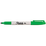 SHARPIE Marqueur permanent FINE Pointe Ronde Vert x 12