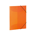 HERMA Chemise à élastiques, PP, A3, orange translucide