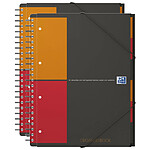 OXFORD Organiserbook A4+ 160 pages petits carreaux x 2