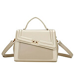 Gallantry Sac Bandoulière en Similicuir pour Femme Beige