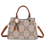 Gallantry Sac à Main pour Femme Imprimé avec Bandoulière Marron