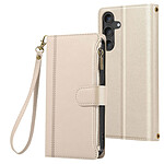 Avizar Étui Folio pour Samsung Galaxy S24 / S25 à Zip avec Bandoulière Amovible