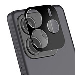 iMak Protection Bloc Caméra pour Poco M7 Pro Protection Anti Rayures Ultra Fin Noir transparent