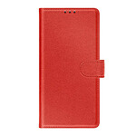 Avizar Étui Portefeuille pour Galaxy A56 / A36 Chesterfield avec Fonction Support Rouge