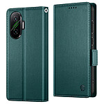 Avizar Étui Portefeuille pour Poco F7 Aimanté avec Support et Rangement Cartes Vert