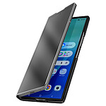 Avizar Étui de Protection pour Galaxy Z Fold 7 Clear View avec Support Vidéo Noir