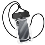 wiwu Housse Étanche pour Téléphone 4" à 7" IPX8 à Mettre au Tour du Cou Noir