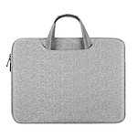 Dux Ducis Sacoche pour MacBook Pro 15 / 16" Zippée Imperméable avec Poignée Gris clair Dux Ducis Sacoche pour MacBook Pro 15 / 16" Zippée Imperméable avec Poignée Gris clair
