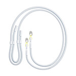 Fairphone Lanière Originale Tour de Cou pour Fairphone 6 Fixation Coque Arrière Blanc Fairphone Lanière Originale Tour de Cou pour Fairphone 6 Fixation Coque Arrière Blanc