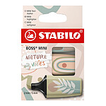 STABILO Surligneur BOSS MINI Naturevibes, étui carton de 3 STABILO Surligneur BOSS MINI Naturevibes, étui carton de 3