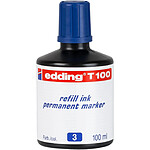 EDDING Recharge d'encre t 100 bleu