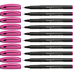 SCHNEIDER Feutre Fineliner Topliner 967 04 rose x 10