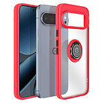 Avizar Coque pour Google Pixel 10 / 10 Pro Antichoc avec Bague Magnétique Rouge