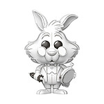 Disney - Figurine POP! Sketched Lapin blanc 9 cm