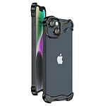 Avizar Protection Design pour iPhone 14 Coque Bumper Métallique Renforcée Noir Avizar Protection Design pour iPhone 14 Coque Bumper Métallique Renforcée Noir