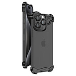 Avizar Protection Design pour iPhone 15 Pro Coque Bumper Métallique Renforcée Noir Avizar Protection Design pour iPhone 15 Pro Coque Bumper Métallique Renforcée Noir
