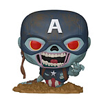 Marvel Zombies - Figurine POP! Captain America 9 cm