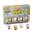 One Piece - Pack 4 figurines Bitty POP! Sanji 2,5 cm